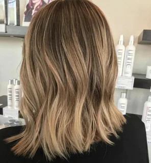 Soft Balayage Lob