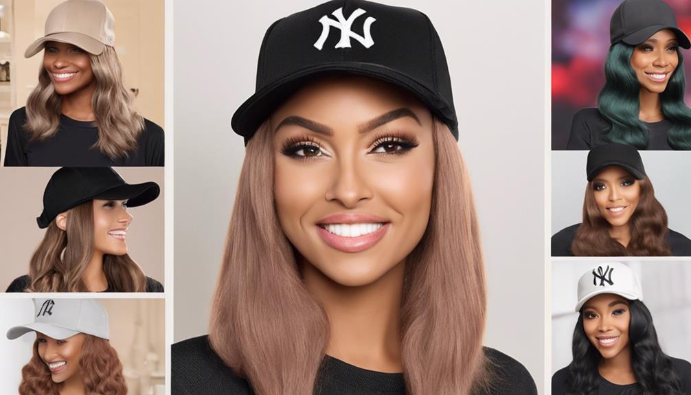 baseball cap wigs advantages