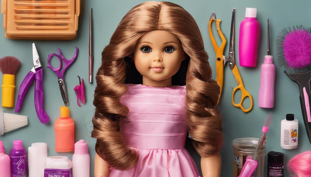 doll wig styling tips