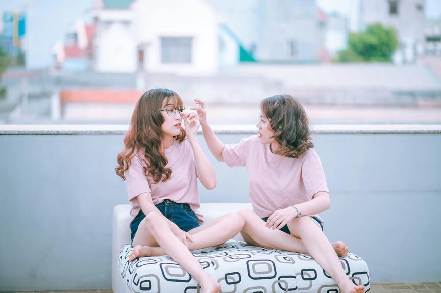 unique wig wearing grandmother