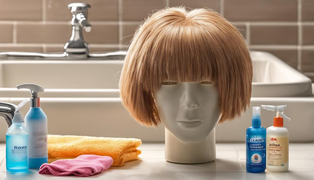 wig styling and care